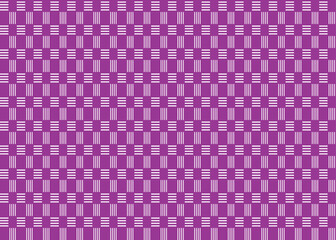 Abstract Vector Seamless Checkered Square and trellis geometric, chevron Pattern purple