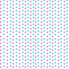 Square seamless background pattern from dot shapes . Vector illustration on white background