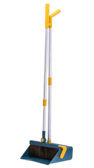 dustpan with broom isolated