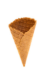 waffle cup isolated