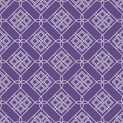 Geometric seamless pattern with boho square. bohemian line work print for fabric and wall decoration. tiles, flooring, and wall decor. Abstract vector illustration.