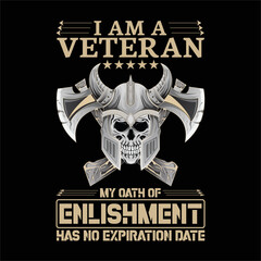 best veteran day t shirt design vector