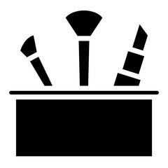 makeup tools icon