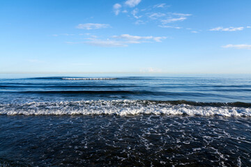 Fotografía d océano y playa