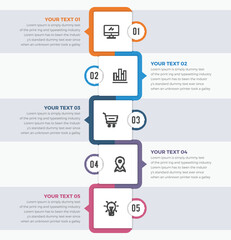 Modern Square Infographics