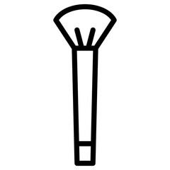 makeup brush icon