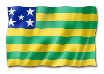 Goias state flag, Brazil