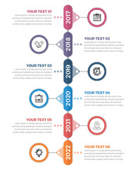 Modern Timeline Infographics (Vertical)