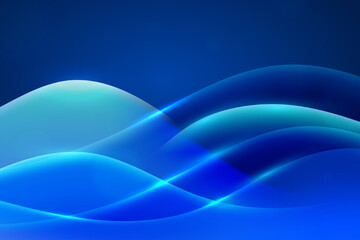 Abstract Light Flow Background