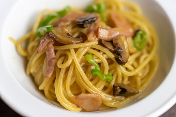 ボルチーニソースパスタ