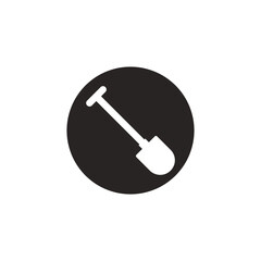 shovel vector icon