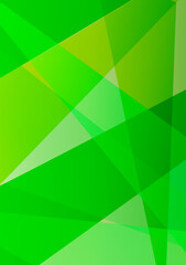 Fototapeta na wymiar spring freshy green color mirror reflection fractal abstract background backdrop pattern flyer poster wallpaper vector illustration