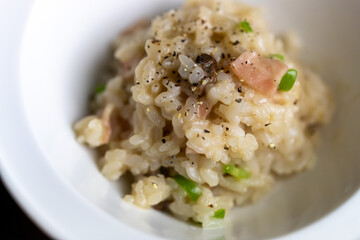 ボルチーニクリームリゾット