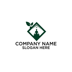 spa woman home logo premium 