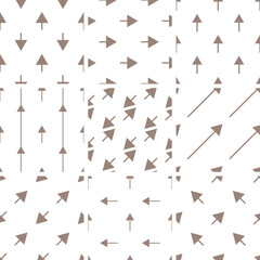 A set of abstract patterns with arrow