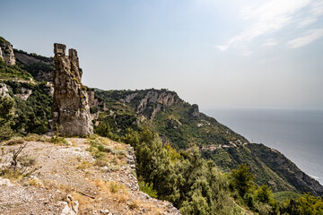 View from Gods Path, Costiera Amalfitana, Italy