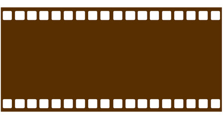 Grunge film strip template isolated