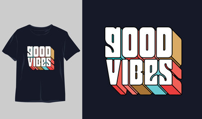 Typography T shirt design