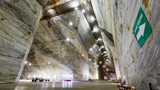 The Salt Mine of Slanic Prahova in Romania