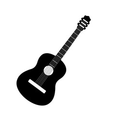 Obraz na płótnie Canvas Guitar icon. Acoustic guitar. Vector illustration