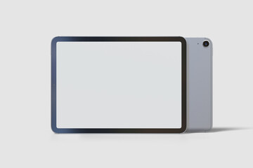 Tablet isolated on white background