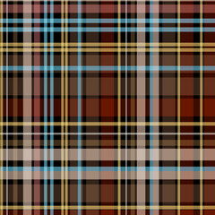 Stripe geometric multicolor plaid pattern background textile design, seamless tartan pattern