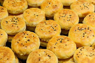 close up of cookies