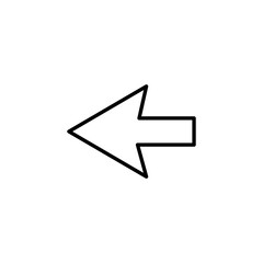 Arrow icon for web and mobile app. Arrow sign and symbol for web design.