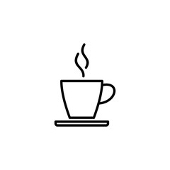 coffee cup icon vector for web and mobile app. cup a coffee sign and symbol