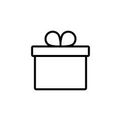 Gift icon vector for web and mobile app. gift sign and symbol. birthday gift
