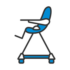 Baby High Chair Icon