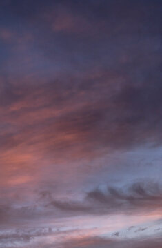 Colorful clouds in the sky