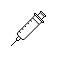 Syringe icon vector design templates