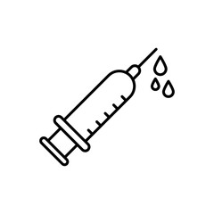 Syringe icon vector design templates