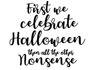 celebrate Halloween funny