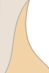 Fototapeta premium modern beige background with free space