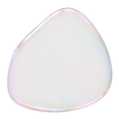 Transparent Bubble Blob Abstract Shape