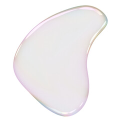 Transparent Bubble Blob Abstract Shape