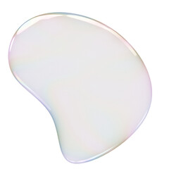 Transparent Bubble Blob Abstract Shape