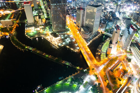 横浜の夜景