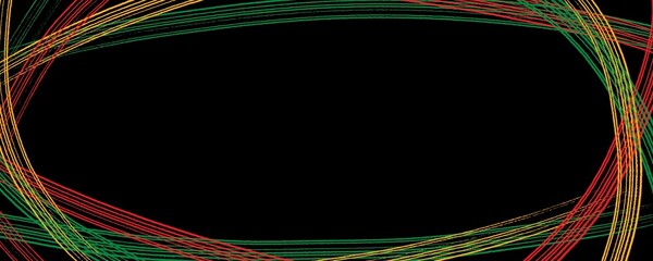 Celebrating Black History Month Website Header Banner Illustration. Template frame grunge concept texture graphic design. Color theme digital African American community culture awareness background