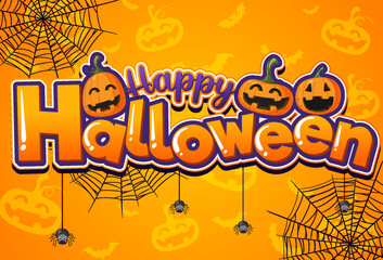 Happy Halloween Poster Template