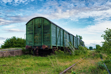Fototapeta na wymiar Lost Railroad Trail