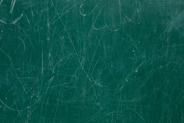 Blank green schoolboard, chalk board as background