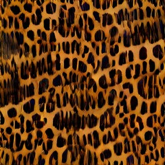 Fototapeta na wymiar african design. Textile print. leopard rounds silk scarf design, fashion textile pattern