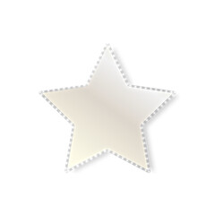 VIP star.Silver star, great design for any purposes. Silver star.Metal star.Abstract art background vector. Elegant decorative design. Modern background design.