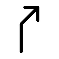 arrow symbol for icon design
