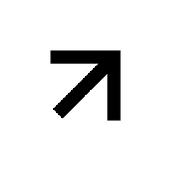 arrow symbol for icon design