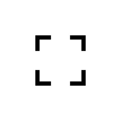 fullscreen symbol for icon design