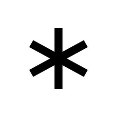 star symbol for icon design